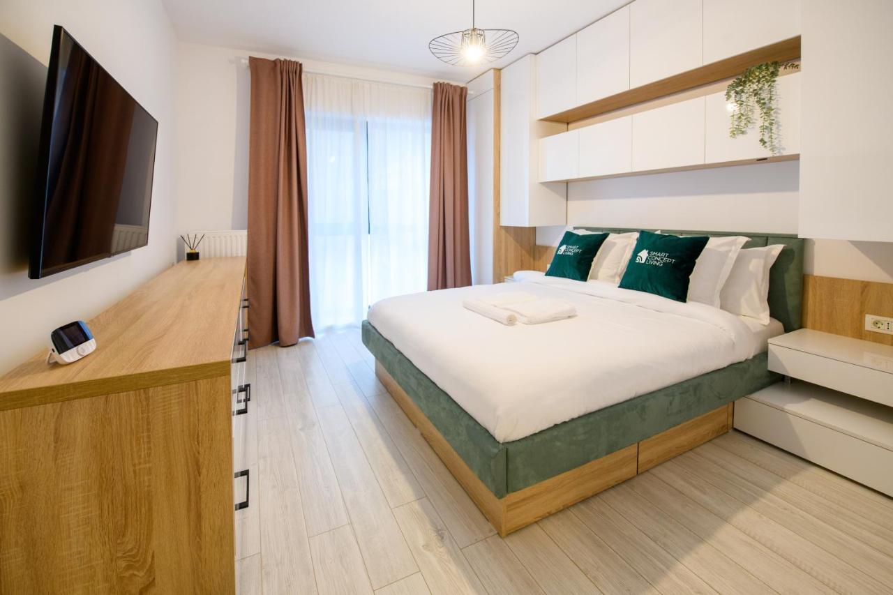 Smart Concept Living Plaza Lejlighed Bukarest Eksteriør billede